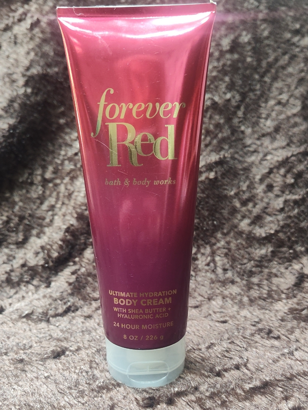 Bath & Body Works Forever Red Body Cream - Metallic Red